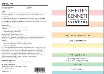 Package Label (Shelley Bennett 205)